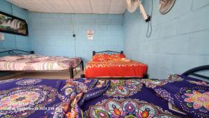 Postel nebo postele na pokoji v ubytování Hostal Laberintos Del Cuzco