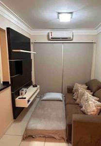 Χώρος καθιστικού στο Apartamento centro sul lugar harmonioso