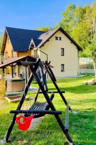 Herní místnost nebo prostor pro děti v ubytování Pensiunea PIRI LAND