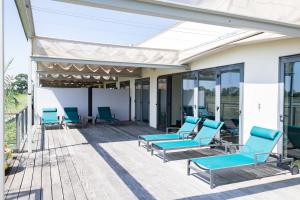 Balkón nebo terasa v ubytování Relais de Margaux - Hôtel, Golf & Spa