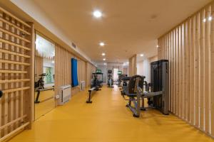 Fitness centrum a/nebo fitness zařízení v ubytování Pula Golf Resort