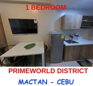 Η κουζίνα ή μικρή κουζίνα στο Prime World District Tower P +3 φωτογραφίες