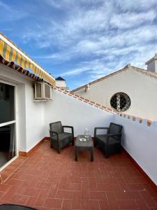 Balkón alebo terasa v ubytovaní Apartamento con piscina en Las Rosas de Capistrano