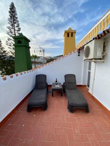 Balkón alebo terasa v ubytovaní Apartamento con piscina en Las Rosas de Capistrano