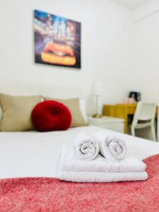 Postel nebo postele na pokoji v ubytování Shoreditch Rooms