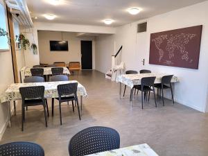 Istumisnurk majutusasutuses Aarhus Hostel og Hotel