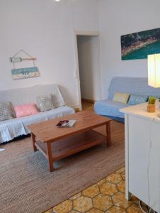 Posezení v ubytování Houpla Porto Cristo