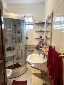 Koupelna v ubytování Vale dos Passarinhos