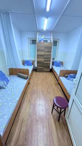 Postel nebo postele na pokoji v ubytování Time hostel