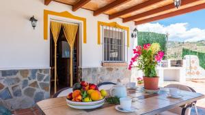 Balkon lub taras w obiekcie Casa Torre del Manzano Torrox by Ruralidays