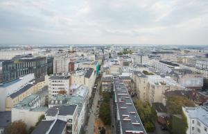 Výhľad na mesto Varšava alebo výhľad na mesto priamo z apartmánu