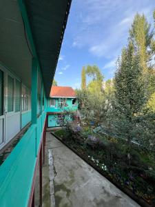 Zahrada ubytování Happy Family Guest House