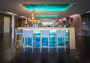 Fosshotel Vatnajökull酒廊或酒吧区
