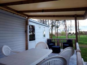 Χώρος καθιστικού στο Mobil-home C007 - C008