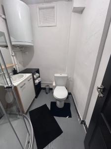 Ένα μπάνιο στο Appartement rez-de-chaussée, centre-ville