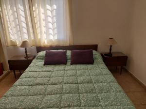 En eller flere senge i et værelse på La Casita - Chalet de Montaña