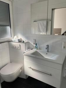 Koupelna v ubytování hochwertiges Studio in bester Lage