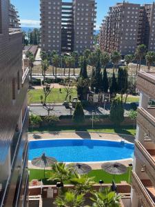 Bazén v ubytování Planta baja en Oropesa Del Mar nebo v jeho okolí