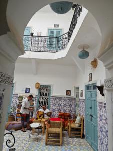 Posezení v ubytování Hostel BE 20