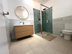 Koupelna v ubytování CASA VERDE con vista al mar