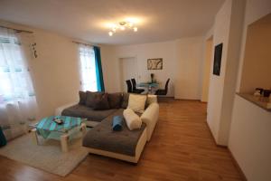 Кът за сядане в Appartement Romantikstadt Steyr