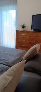 Postel nebo postele na pokoji v ubytování Appartement Bergzauber