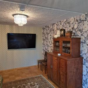 TV a/nebo společenská místnost v ubytování Jaama Puhkemaja