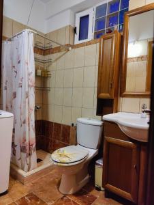 Bilik mandi di Sea View Family Residence