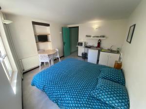 Η κουζίνα ή μικρή κουζίνα στο les moulins - studio 7