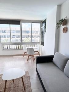 Et opholdsområde på Apartamento Playa Cañon del águila