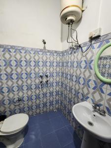 Phòng tắm tại Hotel The Oak