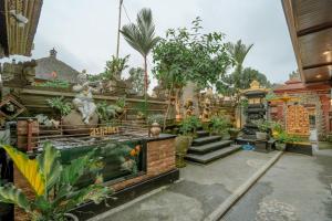Zahrada ubytování Ashanti Guest House Ubud