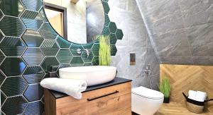 Kúpeľňa v ubytovaní VIP Apartamenty VILLA GORSKI SEN + 37 fotografií