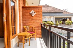 Balkón nebo terasa v ubytování Ubud Ayu