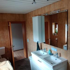 Kúpeľňa v ubytovaní Rauthhof Pitztal