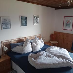 Posteľ alebo postele v izbe v ubytovaní Rauthhof Pitztal