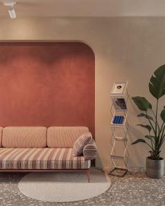 Posezení v ubytování An Nguyen Boutique Hotel