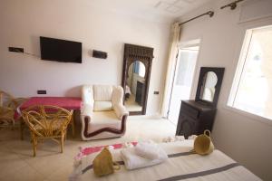 TV o dispositivi per l'intrattenimento presso Hotel Meftah Chaouen