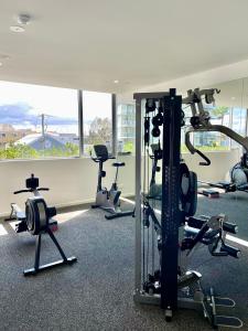 Fitness centrum a/nebo fitness zařízení v ubytování Maroochydore Rise on Sixth