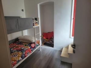 Postel nebo postele na pokoji v ubytování CasaLeaPacentro