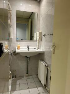 Koupelna v ubytování Hotel De hertog Franeker