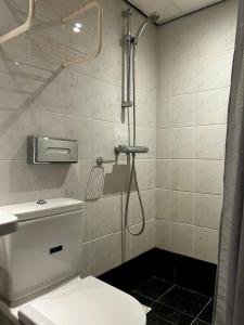 Koupelna v ubytování Hotel De hertog Franeker