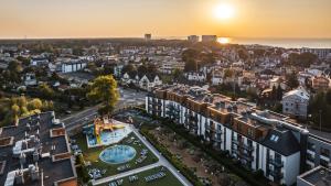 Výhľad na mesto Międzyzdroje alebo výhľad na mesto priamo z apartmánu