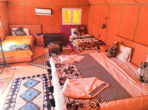 Posezení v ubytování Royal Morocco Camp