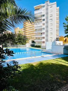 Bazén v ubytování Muy cerca del mar, dos habitaciones nebo v jeho okolí