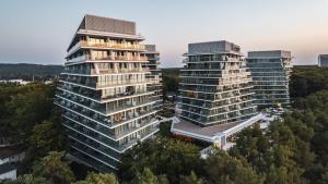 Budova, v ktorej sa apartmán nachádza