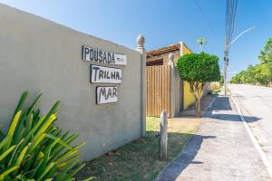 Certifikát, hodnocení, plakát nebo jiný dokument vystavený v ubytování Pousada Trilha do Mar