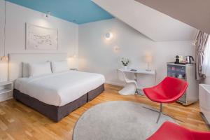 Posteľ alebo postele v izbe v ubytovaní Casati Hotel - Adults Only