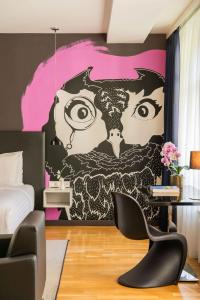 A seating area at Casati Hotel - Adults Only
