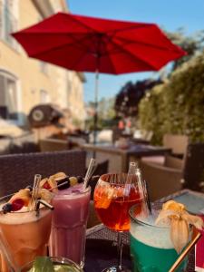 Nápoje v ubytování Moin Hotel Cuxhaven